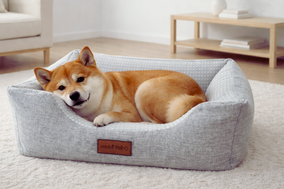 Arctic Dream Cooling Dog Bed - Gel Memory Foam Pet Bed
