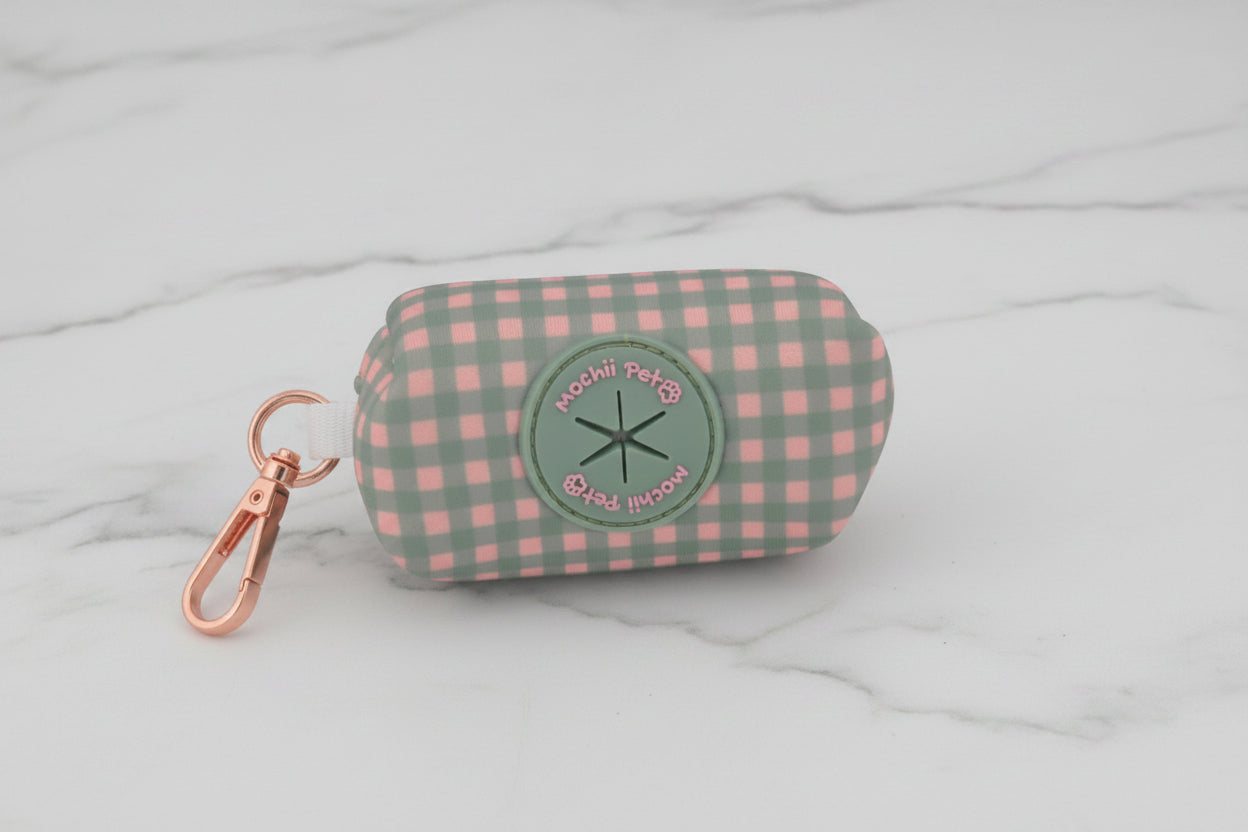 Picnic Gingham Waste Bag Holder