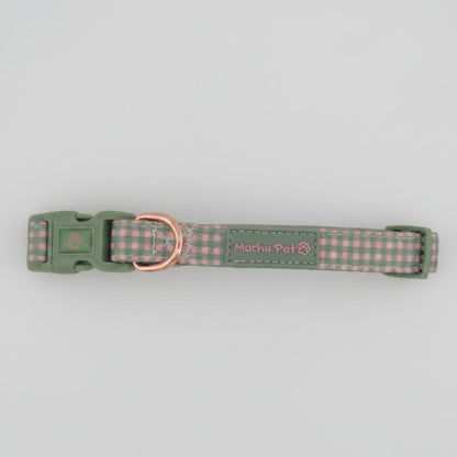Picnic Gingham Dog Collar
