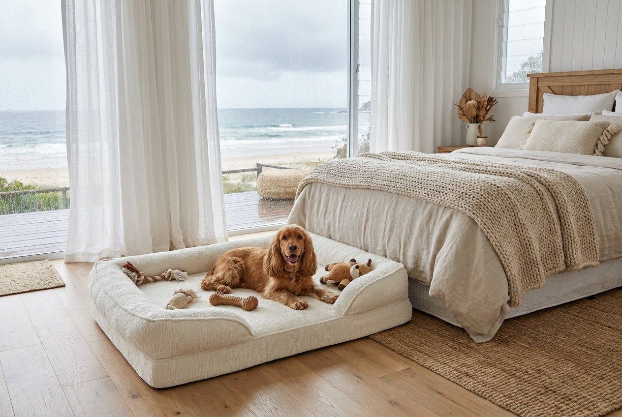 Marshmallow Boucle Cover for Day Dream Orthopaedic Dog Bed