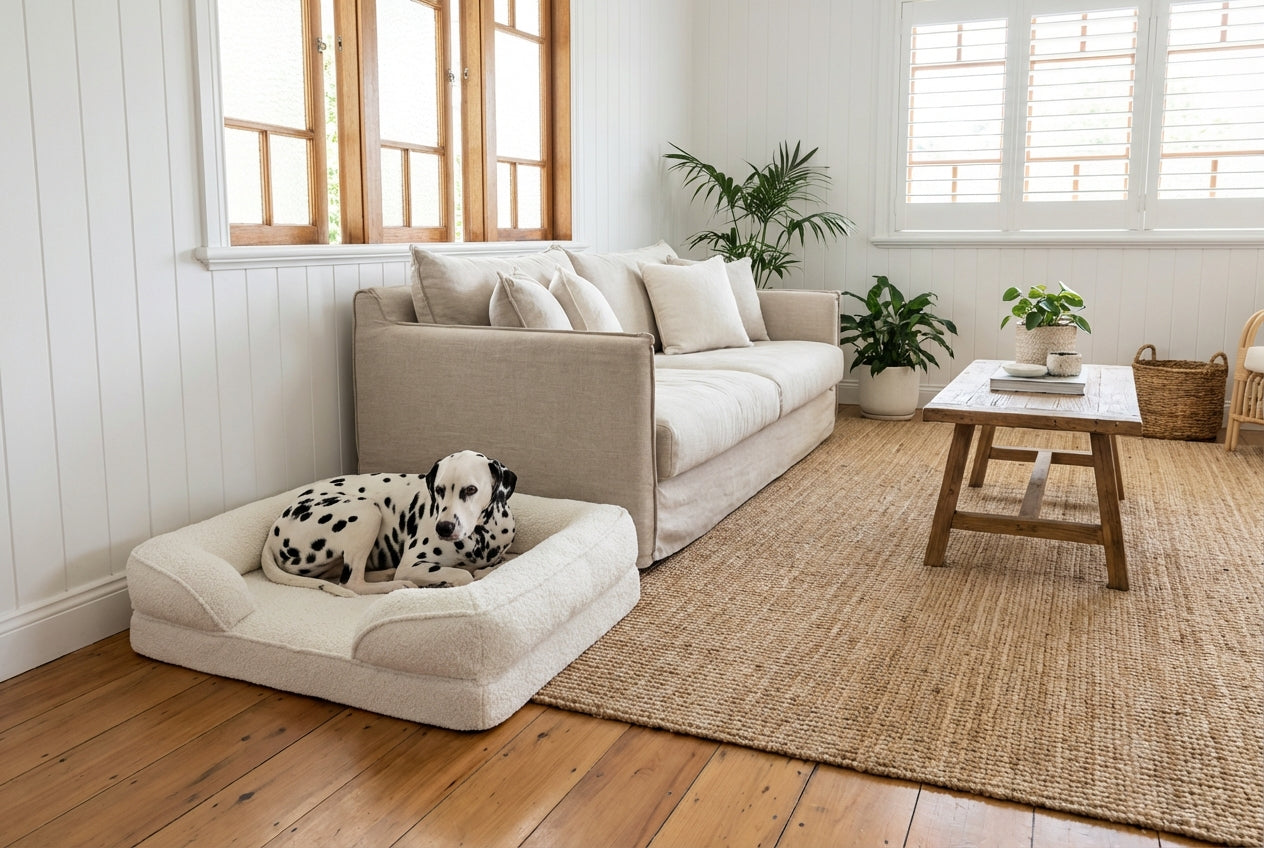 Marshmallow Boucle Cover for Day Dream Orthopaedic Dog Bed